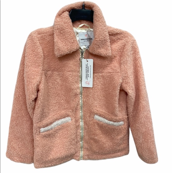 Urban Republic Soft Fleece Front Zip Jacket - Picture 2 of 7